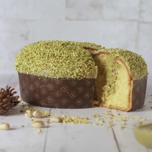 Panettone Κρέμα Φιστίκι Σικελίας Limited Edition 1κιλ Rustichella D'abruzzo - Image 2