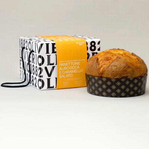 Panettone Apricot & salted caramel  1000γρ Olivieri 1882