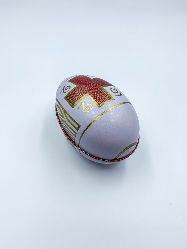 Αυγό Μεταλλικό τ. Faberge με σοκολατάκια 11cmX7cm Νο8