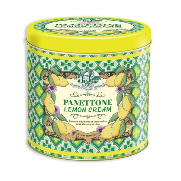 Panettone με κρέμα λεμόνι TIN 750γρ Chiostro di Saronno