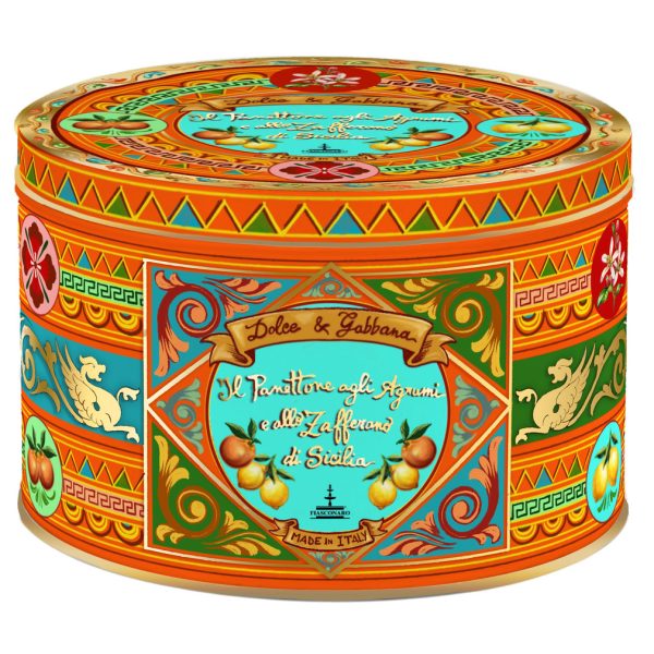Panettone με εσπεριδοειδή και σαφράν 500γρ Dolce & Gabbana