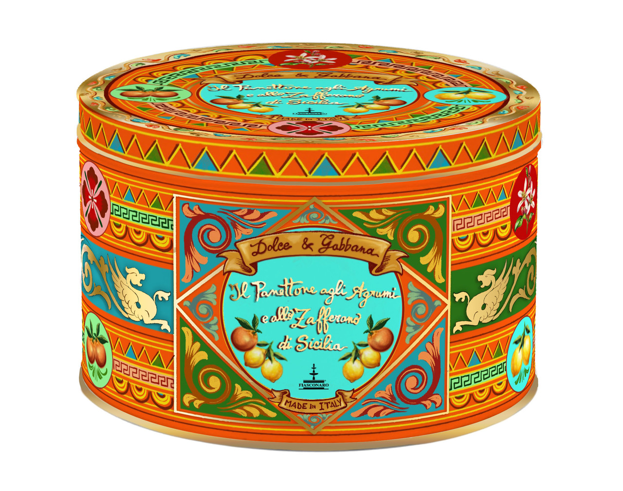 Panettone με εσπεριδοειδή και σαφράν 500γρ Dolce & Gabbana