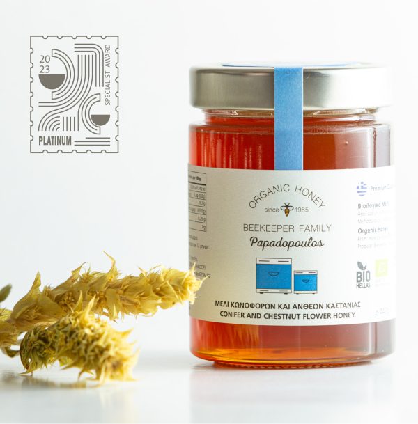 Βιολογικό Μέλι Καστανιάς 440γρ Beekeeper