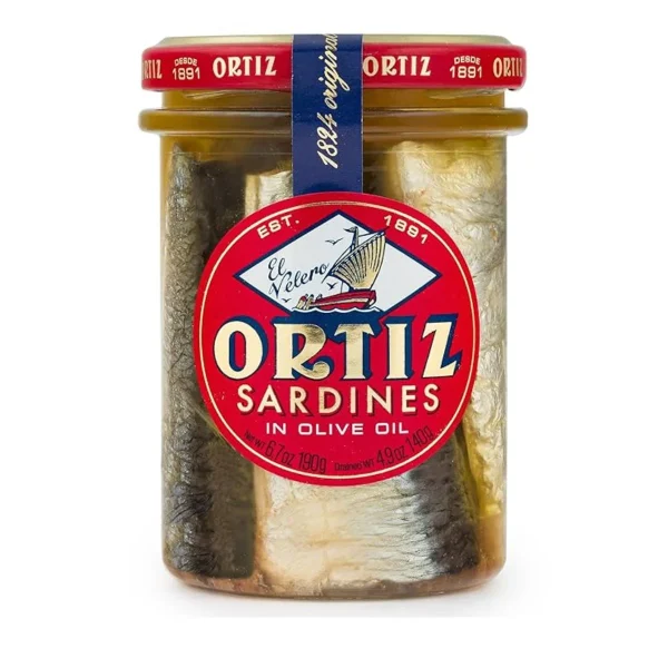 Σαρδέλες σε Ελαιόλαδο 190γρ Ortiz