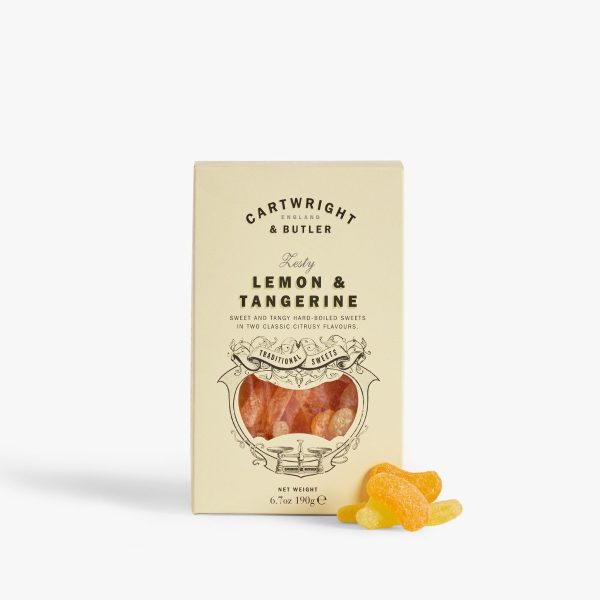 Lemon & Tangerine Slice Mix Sweets in carton 190γρCartwright & Butler.