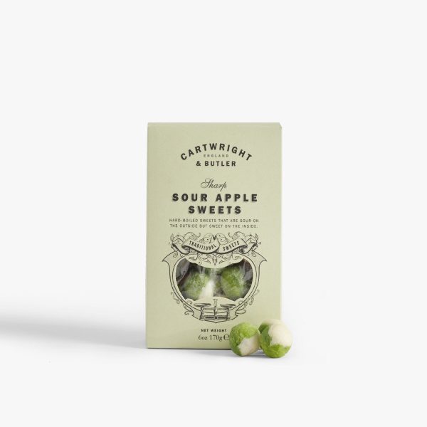 Sour Apple Sweets in carton 170γρ Cartwright & Butler