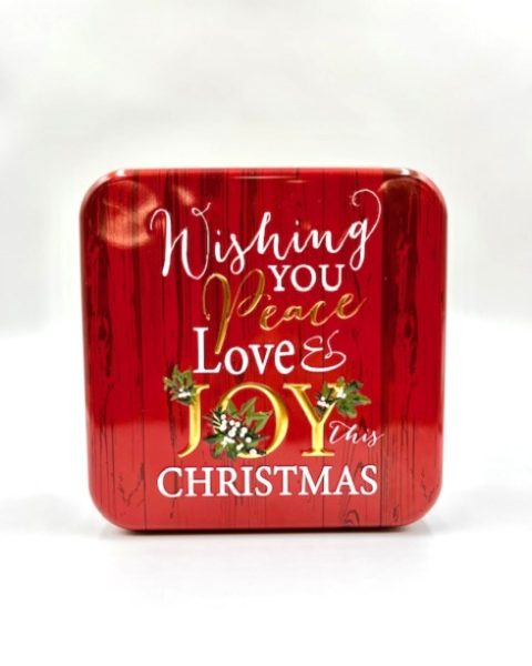 Μπισκότα Βουτύρου σε Μεταλλικό Κουτί Joy Christmas 200γρ