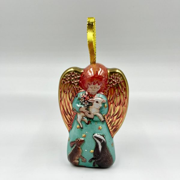 Αγγελάκι Χριστουγέννων Πράσινο με Σοκολατάκια 50γρ