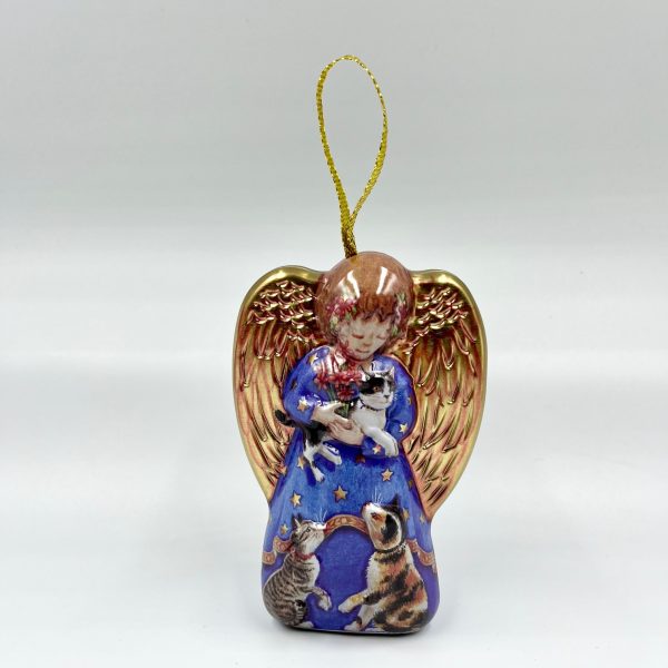 Αγγελάκι Χριστουγέννων Μπλε με Σοκολατάκια 50γρ