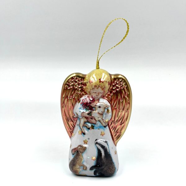 Αγγελάκι Χριστουγέννων Λευκό με Σοκολατάκια 50γρ