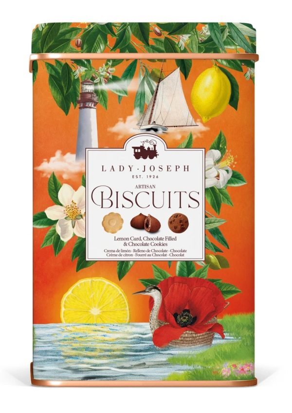 Μπισκότα Artisan Biscuits Assortment in Tin 300γρ Lady Joseph