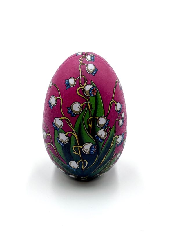 Αυγό Μεταλλικό τ. Faberge μίνι με σοκολατάκια 8,5cmX5,5cm Νο3