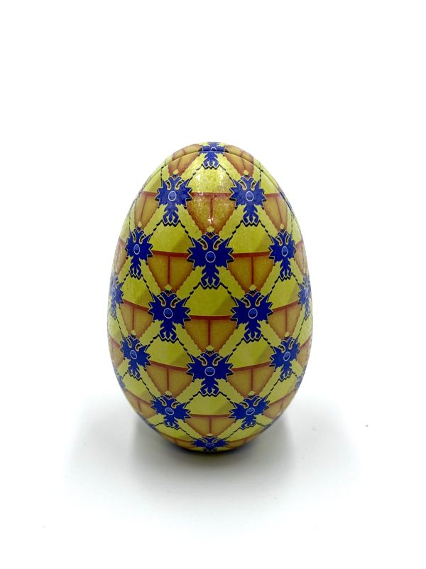 Αυγό Μεταλλικό τ. Faberge μίνι με σοκολατάκια 8,5cmX5,5cm Νο5