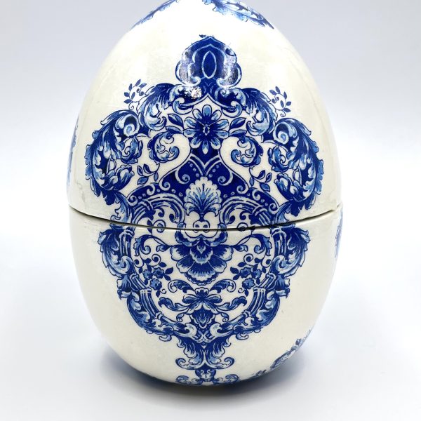 Πασχαλινό Διακοσμητικό Αβγό από Κεραμικό Υλικό με σοκολατάκια Νο33