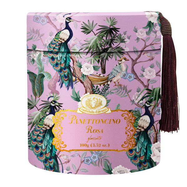 Panettoncino με Ροζ Γλάσο Limited Edition 2026 100γρ Rustichella d'Abruzzo